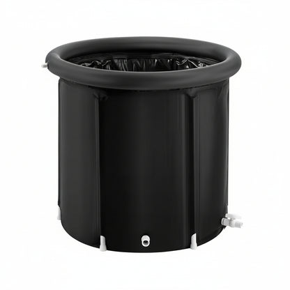 1-Person 1 Jet Occupancy Ice Bath Tub Cold Water Therapy Plunge Tub for Athletes Portable Outdoor Ice Barrel Plunge Pool