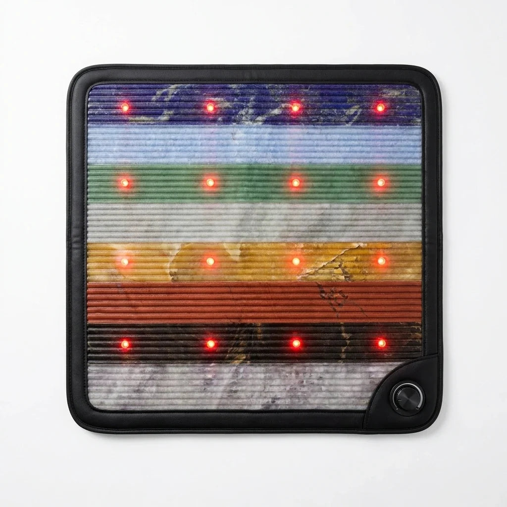 Megelin Red Light PEMF Infrared Heating Therapy Mat Pro — Studio Shot