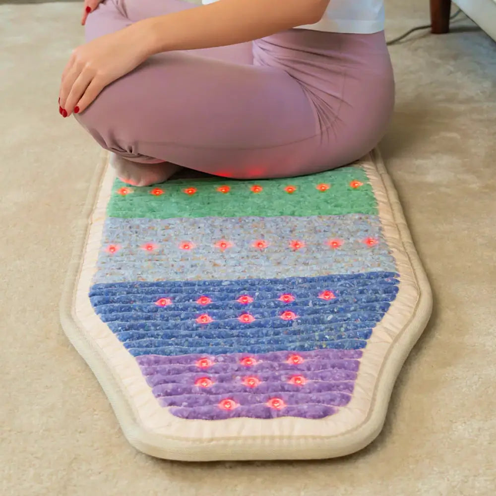 Rainbow Chakra Series | PEMF Far Infrared Heating Mats — product view 4
