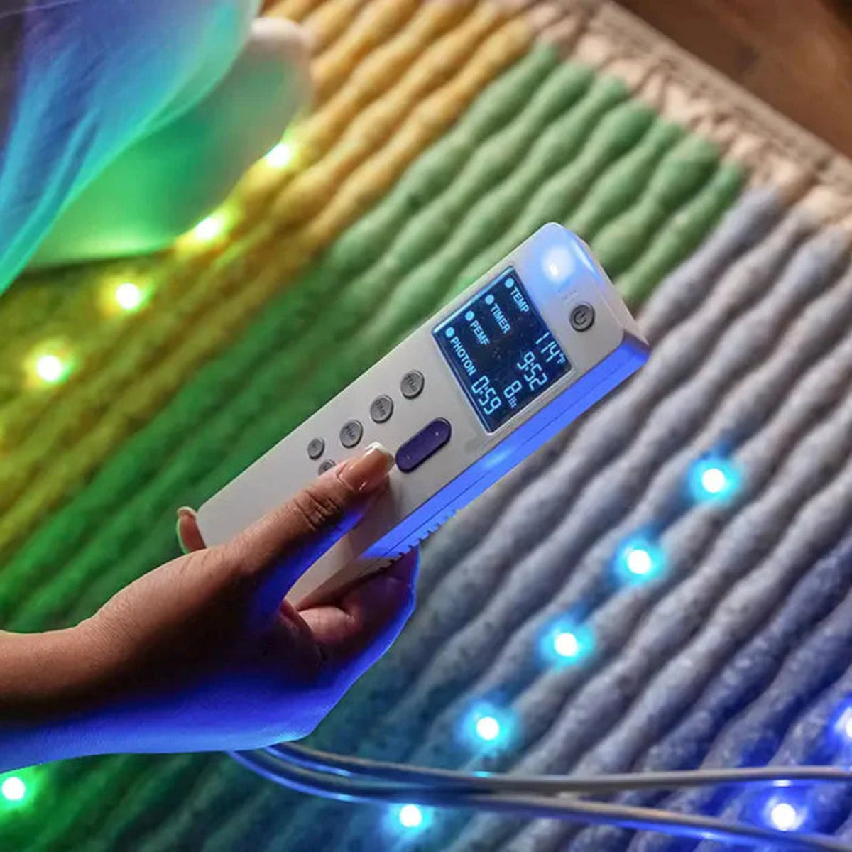 Rainbow Chakra Series | PEMF Far Infrared Heating Mats — product view 7